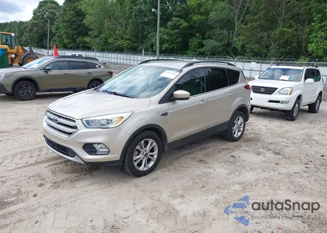2017 Ford Escape Se из США, поврежденный, VIN 1FMCU0GD7HUC42813